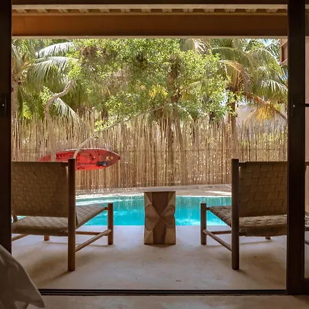 Awa Holbox Hotel Boutique - Beach Front Exterior photo